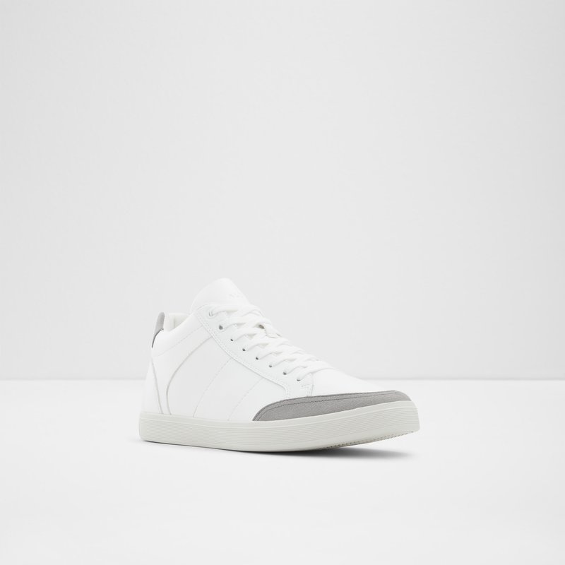 Men's Aldo Giosam High Sneakers White | 9203-RQGNZ