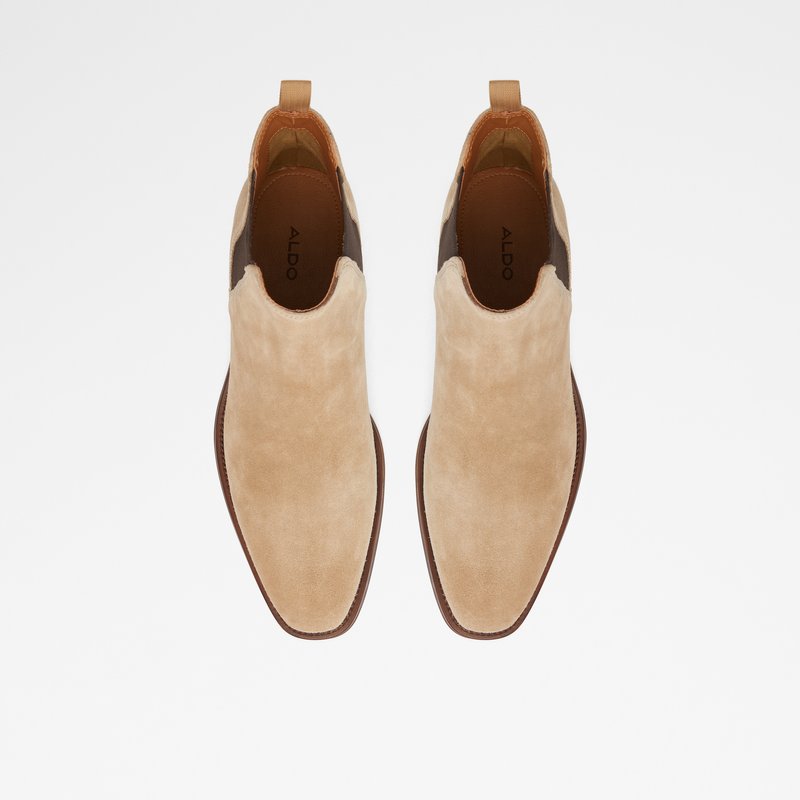 Men's Aldo Gweracien Chelsea Boots Light Brown | 7406-BDWJG