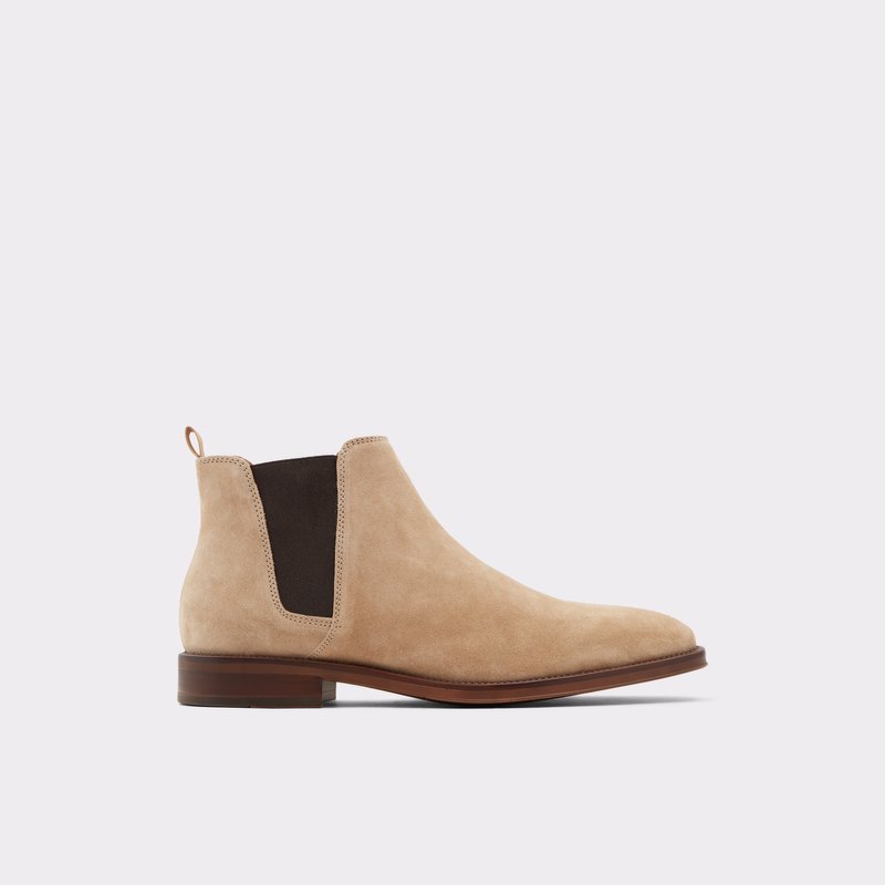Men\'s Aldo Gweracien Chelsea Boots Light Brown | 7406-BDWJG