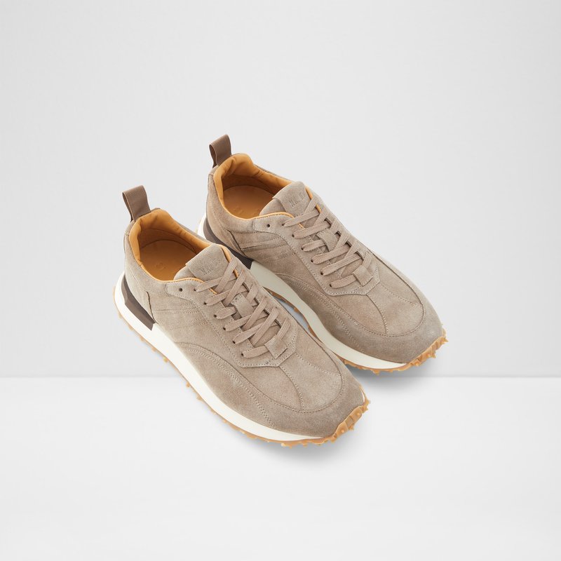Men's Aldo Harveys Low Sneakers Beige | 7285-BSEFT