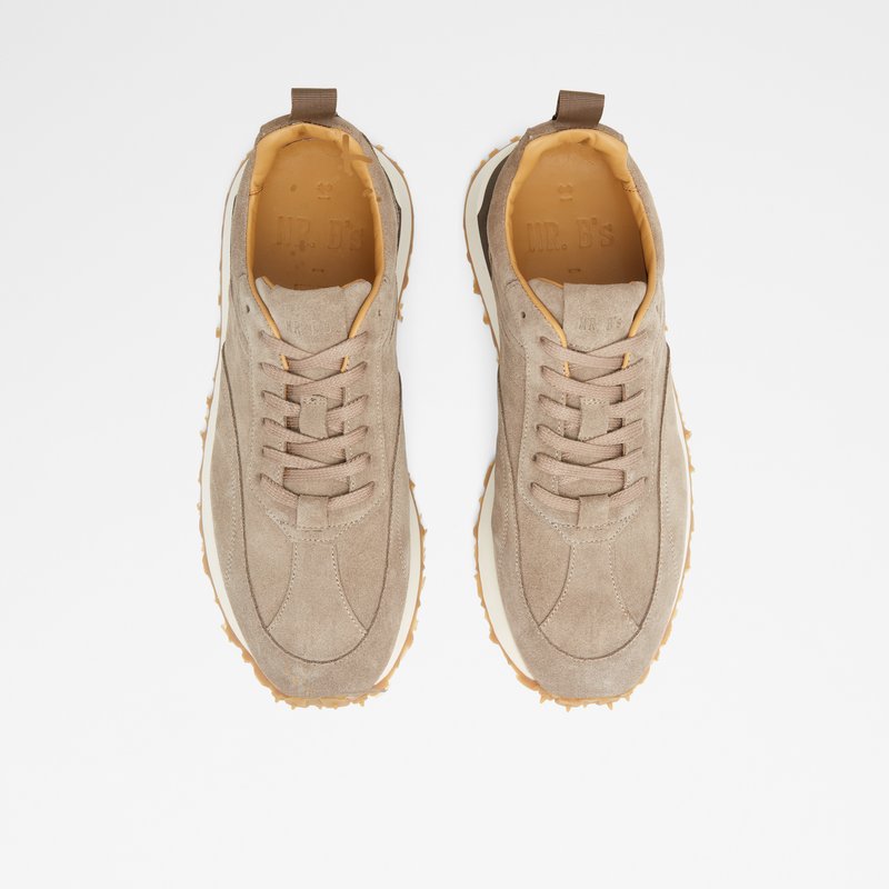 Men's Aldo Harveys Low Sneakers Beige | 7285-BSEFT