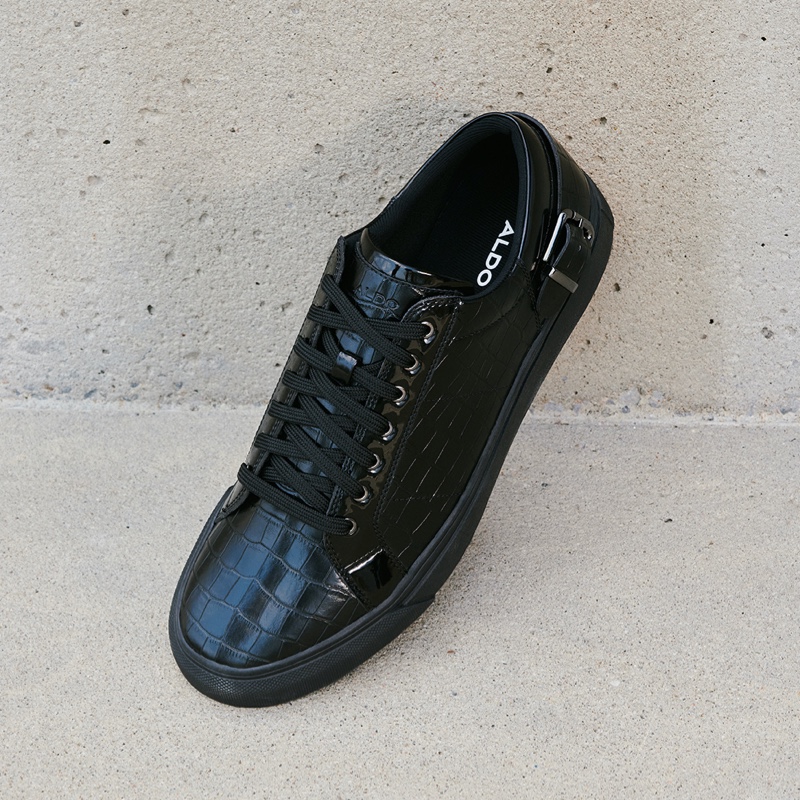 Men's Aldo Himrich Low Sneakers Black | 3082-SHLUR
