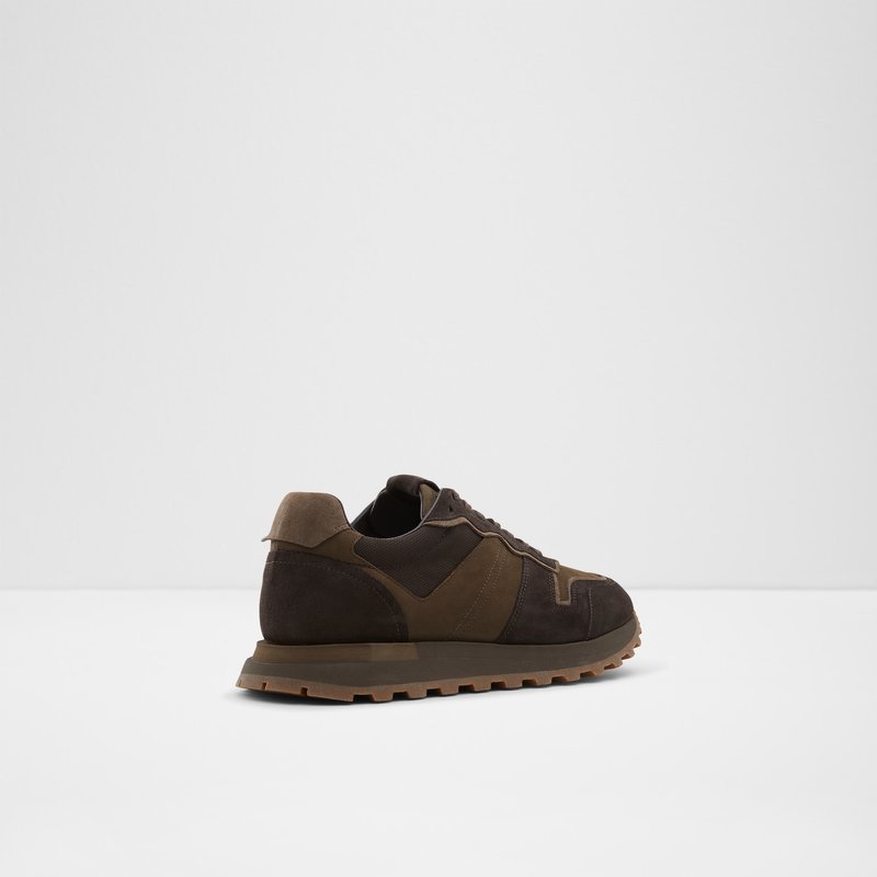 Men's Aldo Huntingdale Low Sneakers Brown | 0367-YMSDI