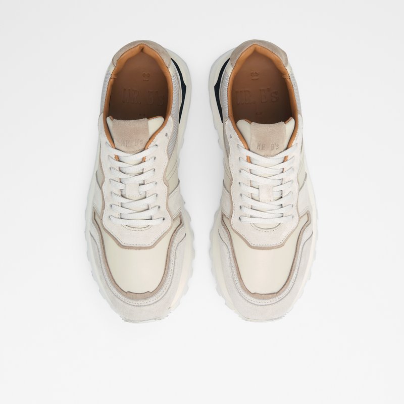 Men's Aldo Huntingdale Low Sneakers White | 1932-PETHV