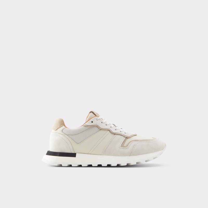 Men\'s Aldo Huntingdale Low Sneakers White | 1932-PETHV