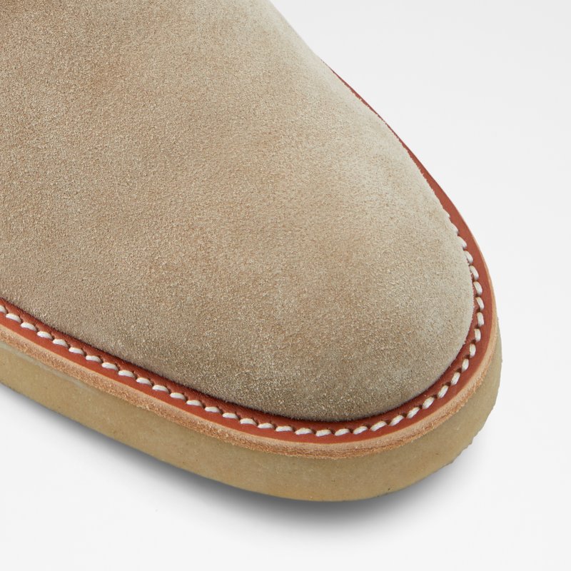 Men's Aldo Indifferens Lace Up Boots Light Beige | 7128-TARNW
