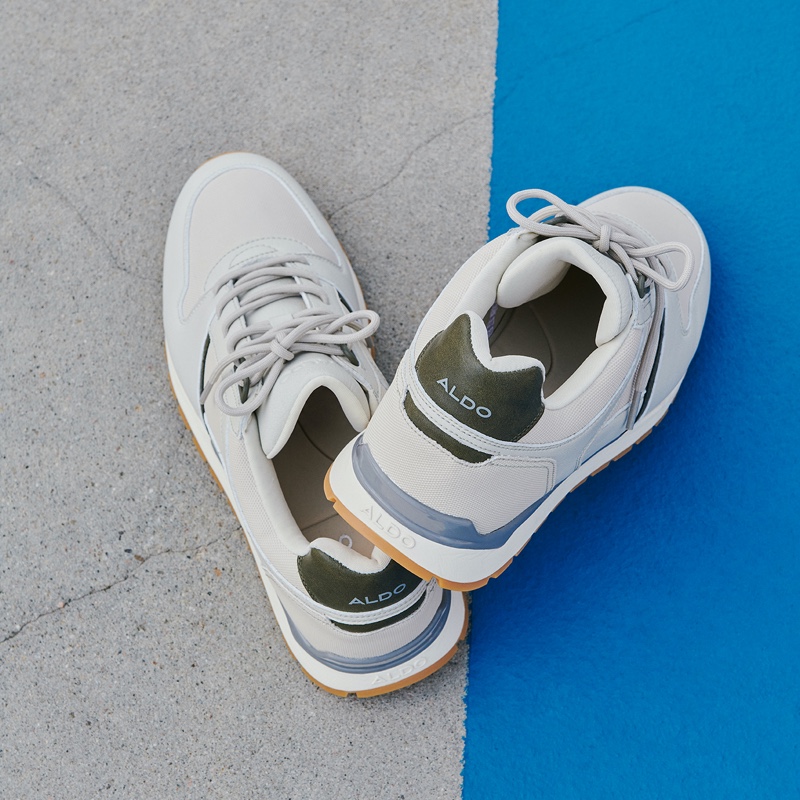 Men's Aldo Ivann Athletic Sneakers Light Beige | 0839-JMKRC