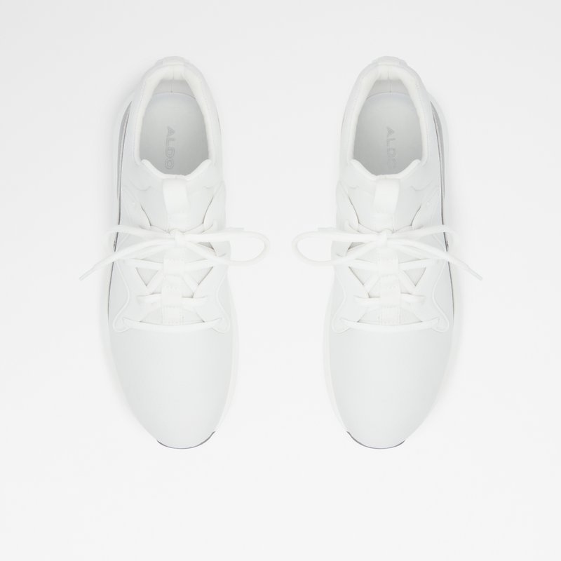 Men's Aldo Janarde Athletic Sneakers White | 0917-KNYVS
