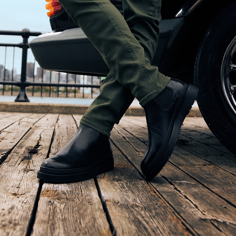 Men's Aldo Jiro Chelsea Boots Black | 5023-FQGYS