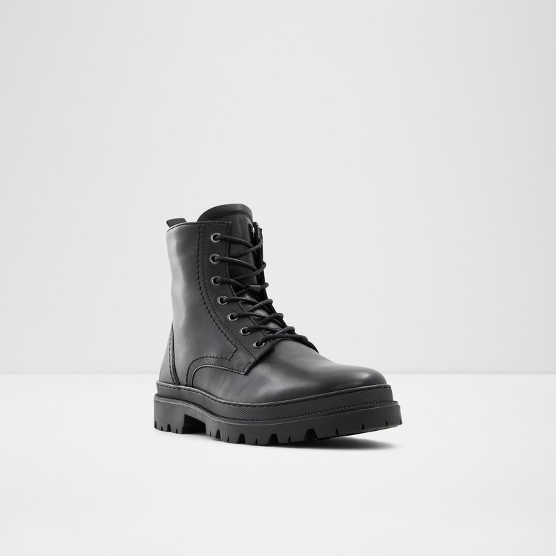 Men's Aldo Jonasa Lace Up Boots Black | 0475-XMPRF