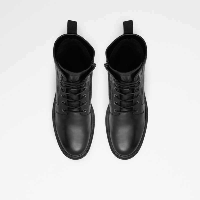 Men's Aldo Jonasa Lace Up Boots Black | 0475-XMPRF