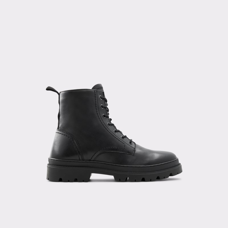 Men\'s Aldo Jonasa Lace Up Boots Black | 0475-XMPRF