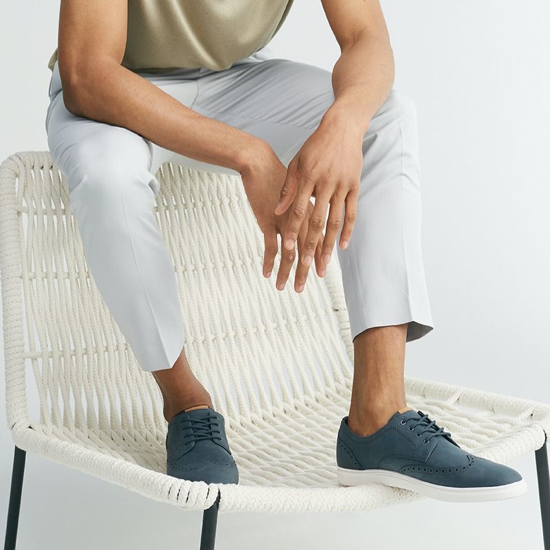 Men's Aldo Kaoallan Casual Shoes Blue | 7538-JFHTY