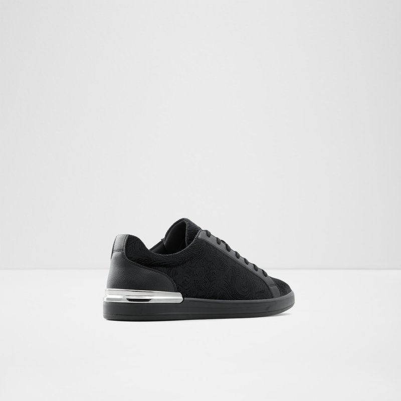 Men's Aldo Karloz Low Sneakers Black | 1692-FSGBT
