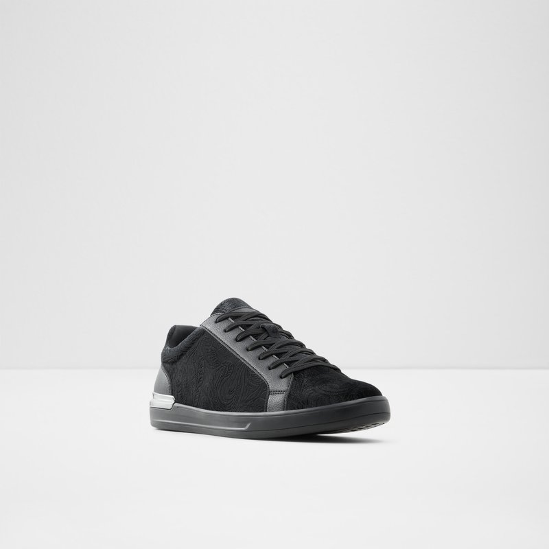 Men's Aldo Karloz Low Sneakers Black | 1692-FSGBT
