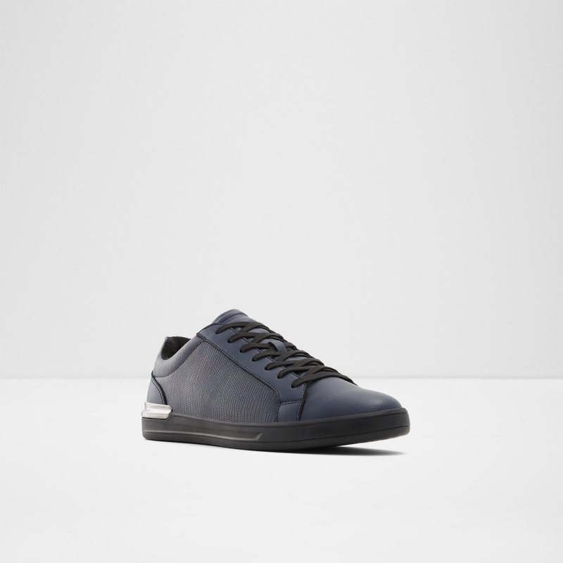 Men's Aldo Karloz Low Sneakers Blue | 7132-SGDYR