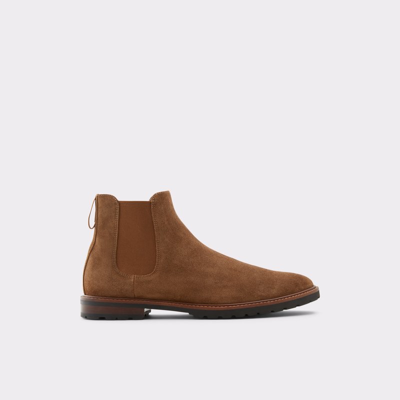 Men\'s Aldo Karmelo Chelsea Boots Brown | 3027-LIGSJ