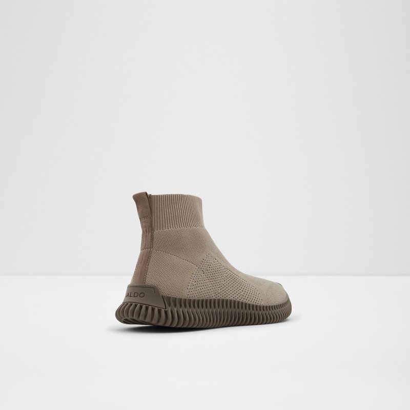 Men's Aldo Kedohawyn High Sneakers Dark Beige | 5286-GODYM