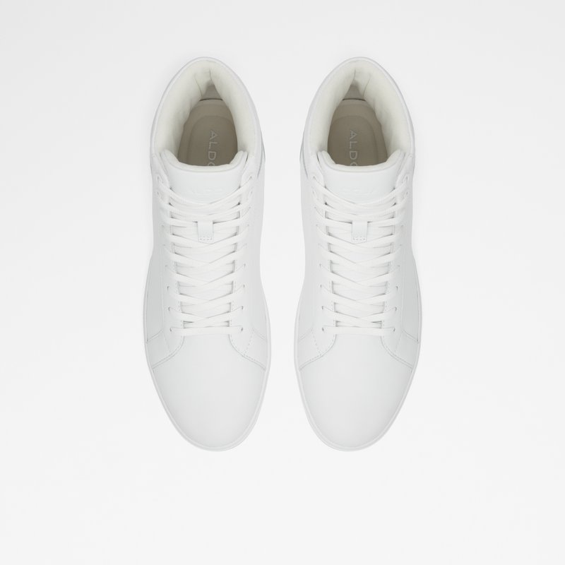 Men's Aldo Kentish High Sneakers White | 2381-SOILC