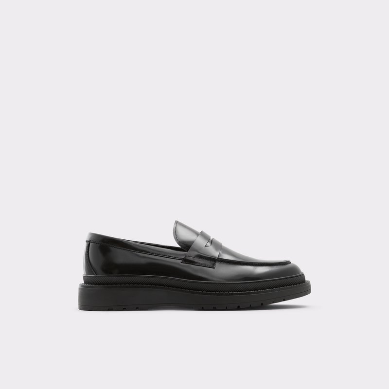 Men\'s Aldo Kerouac Loafers Black | 6875-VAUEN