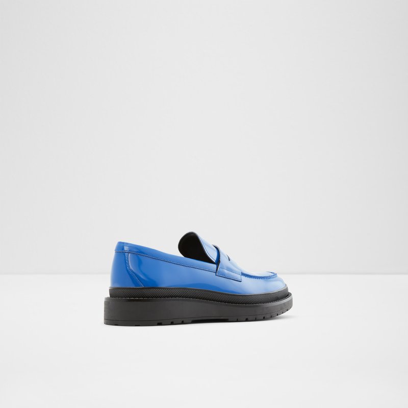 Men's Aldo Kerouac Loafers Blue | 6817-QHNJI