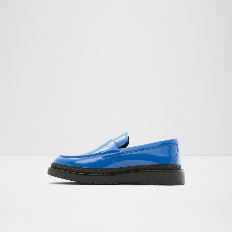 Men's Aldo Kerouac Loafers Blue | 6817-QHNJI