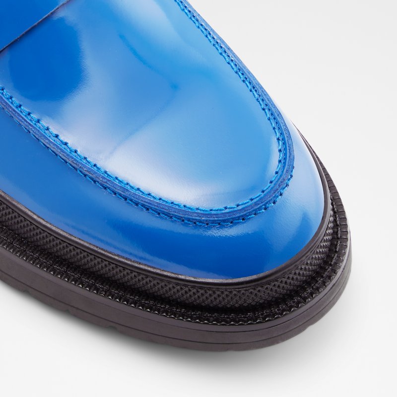 Men's Aldo Kerouac Loafers Blue | 6817-QHNJI