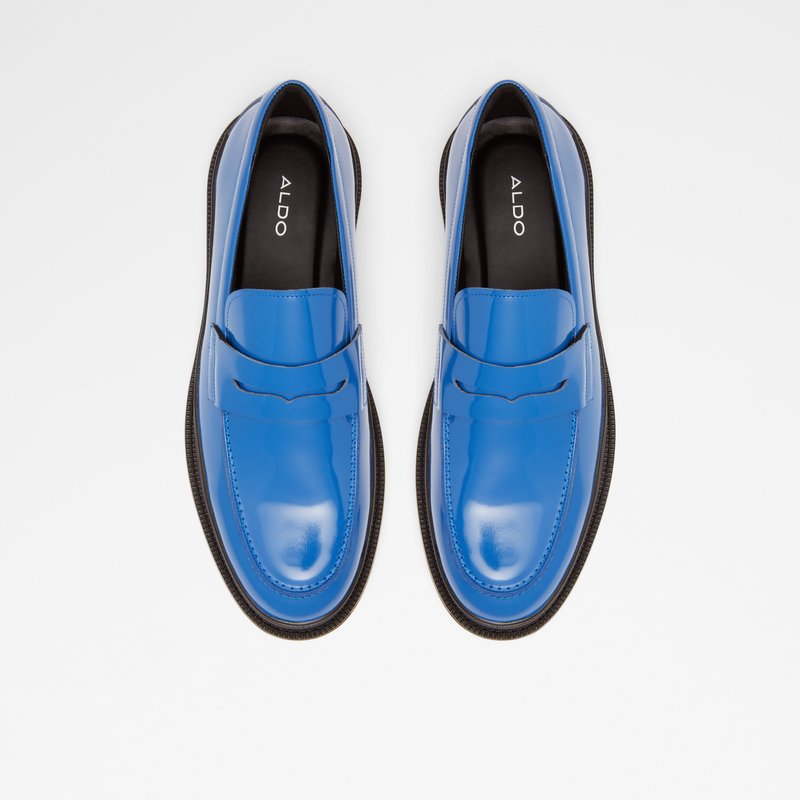 Men's Aldo Kerouac Loafers Blue | 6817-QHNJI