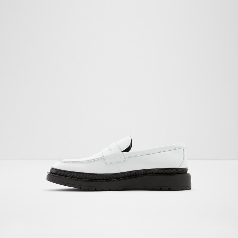 Men's Aldo Kerouac Loafers White | 2697-GCSJO