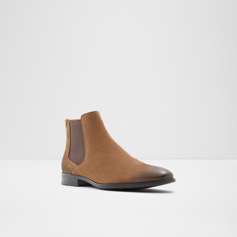 Men's Aldo Kindarumflex Chelsea Boots Light Brown | 1580-RMJYL