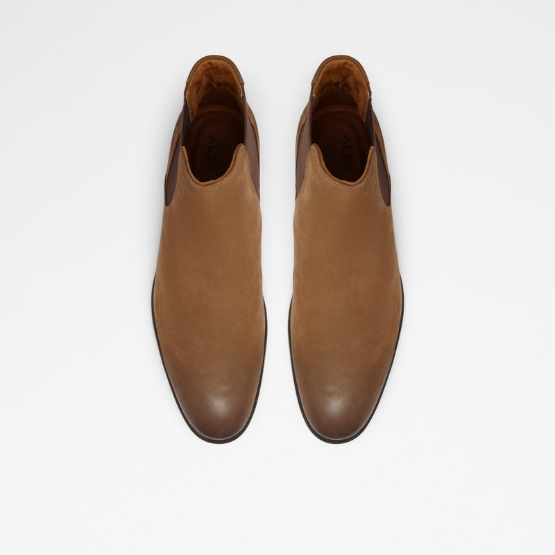 Men's Aldo Kindarumflex Chelsea Boots Light Brown | 1580-RMJYL