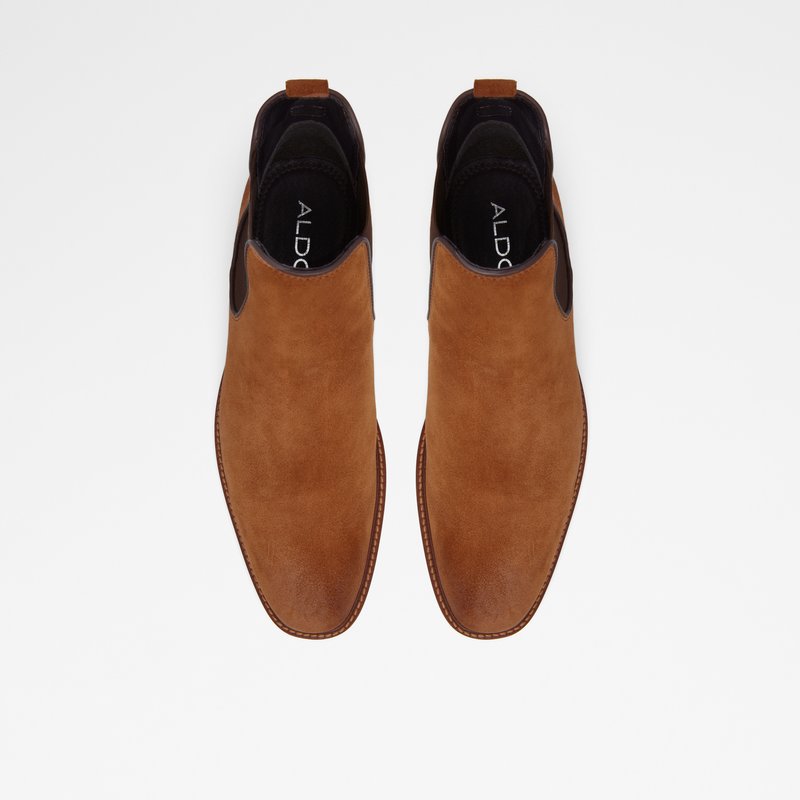 Men's Aldo Kyren Chelsea Boots Brown | 2389-JQZLW