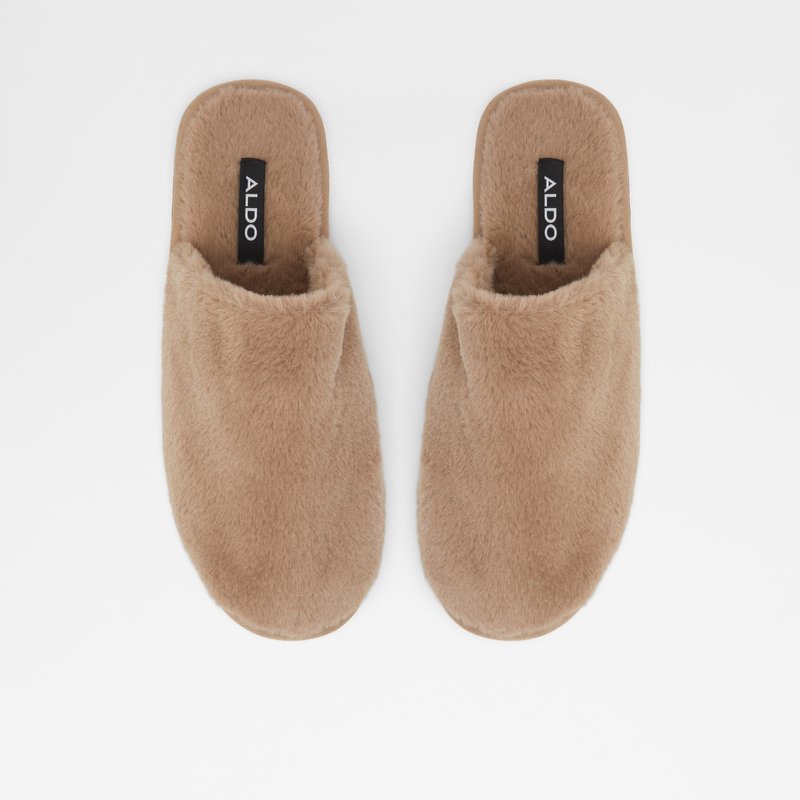 Men's Aldo Laraebard Slippers Dark Beige | 5329-SWFJU