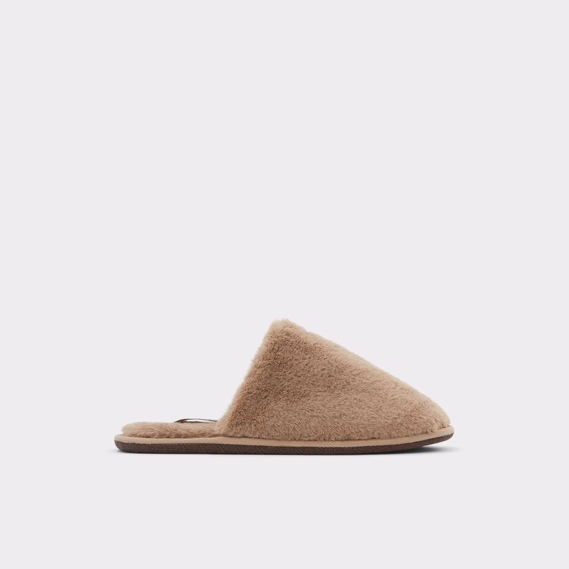 Men\'s Aldo Laraebard Slippers Dark Beige | 5329-SWFJU