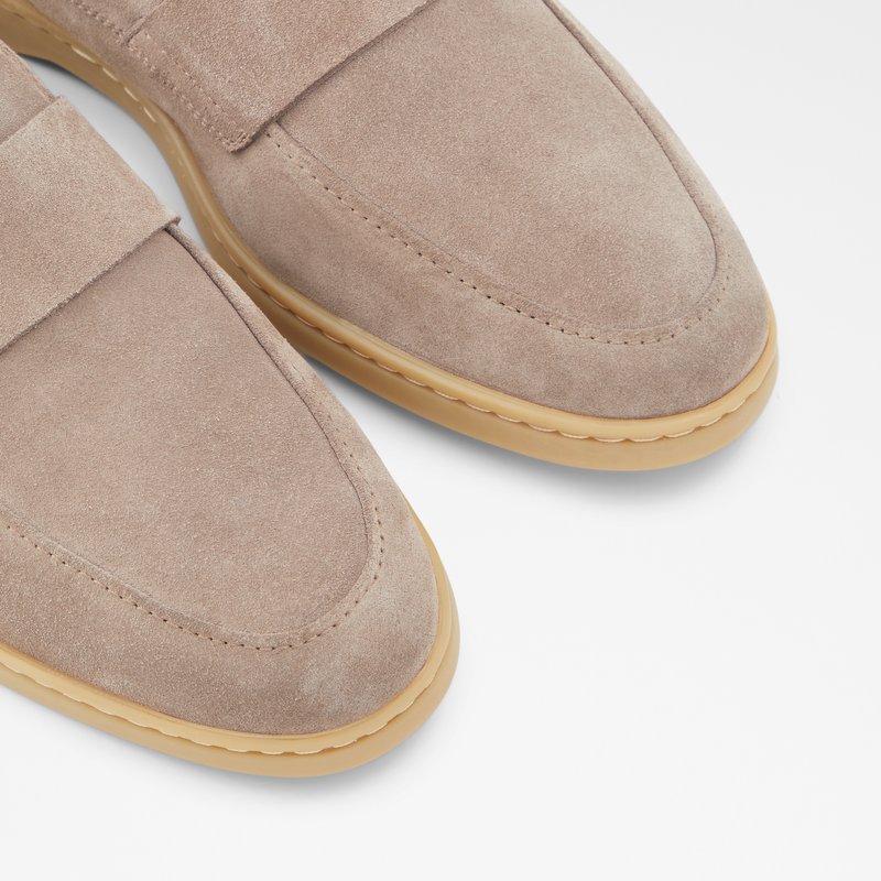 Men's Aldo Lecithin Loafers Light Brown | 1967-LUNPT