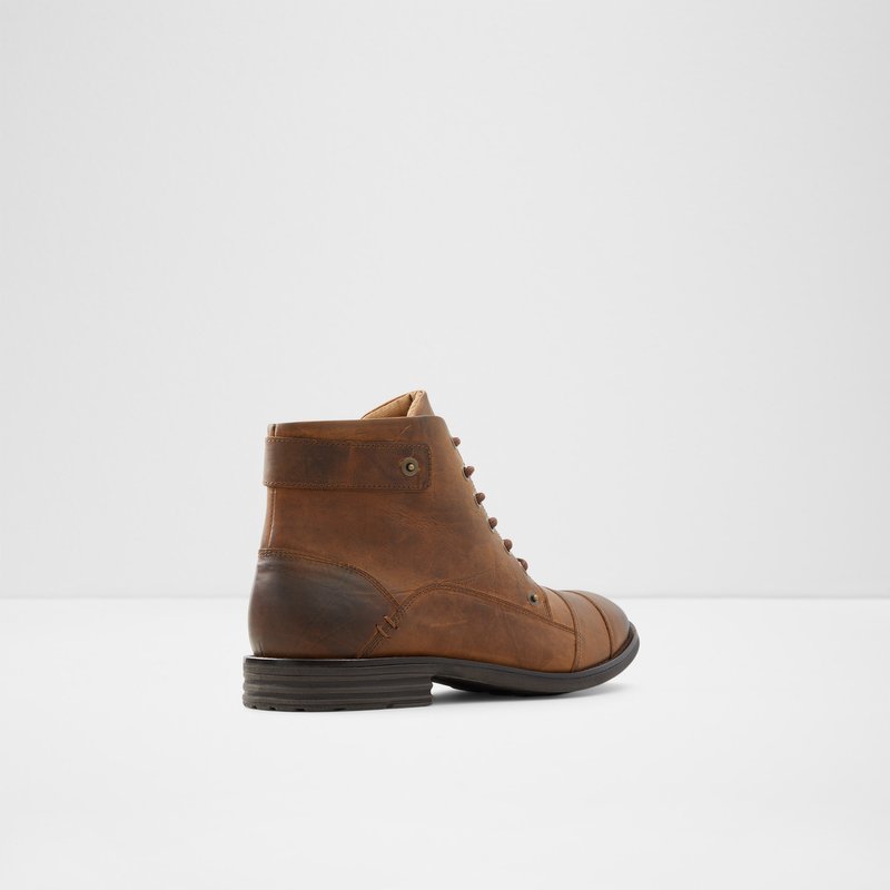 Men's Aldo Legadorien Lace Up Boots Brown | 2589-GQBYI