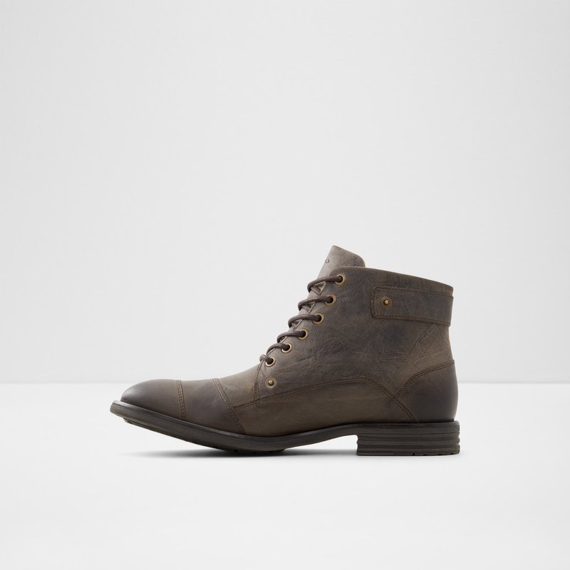 Men's Aldo Legadorien Lace Up Boots Brown | 9827-VQNCI