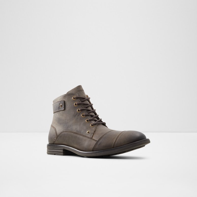 Men's Aldo Legadorien Lace Up Boots Brown | 9827-VQNCI