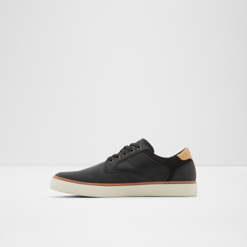 Men's Aldo Lindros Low Sneakers Black | 4872-BMFOC