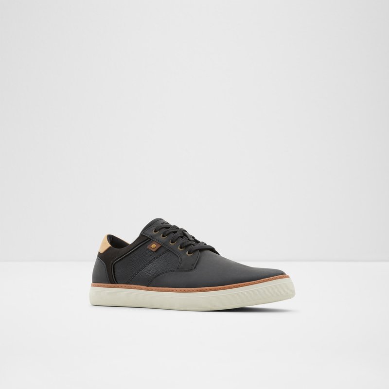 Men's Aldo Lindros Low Sneakers Black | 4872-BMFOC