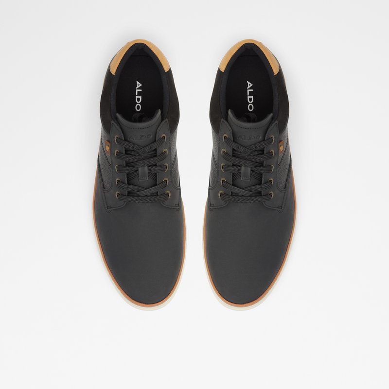 Men's Aldo Lindros Low Sneakers Black | 4872-BMFOC