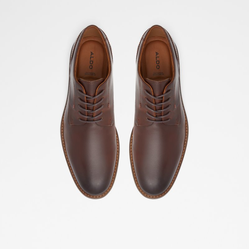Men's Aldo Lobsterflex Dress Shoes Brown | 8635-LHEJC