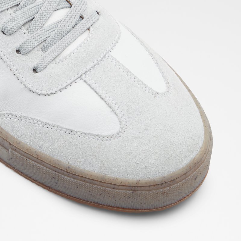 Men's Aldo Locale Low Sneakers White | 5761-MKAVU