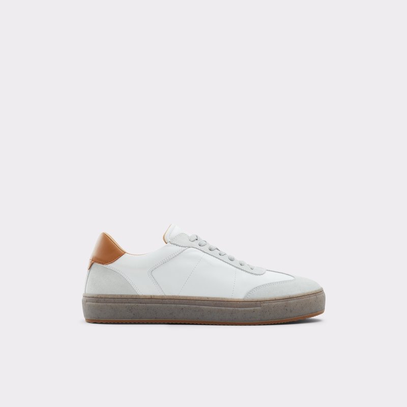 Men\'s Aldo Locale Low Sneakers White | 5761-MKAVU