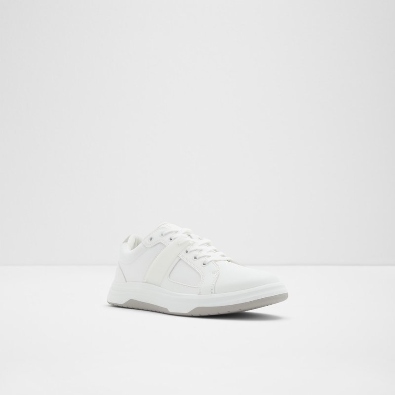 Men's Aldo Makau Low Sneakers White | 1076-UHOTG