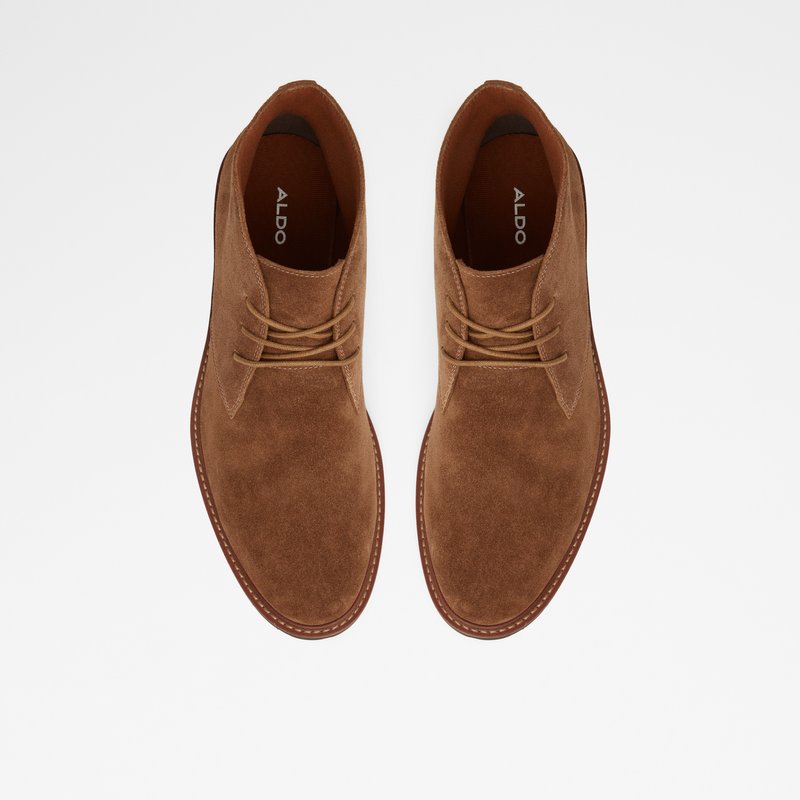 Men's Aldo Malrose Lace Up Boots Brown | 1726-BPGLW