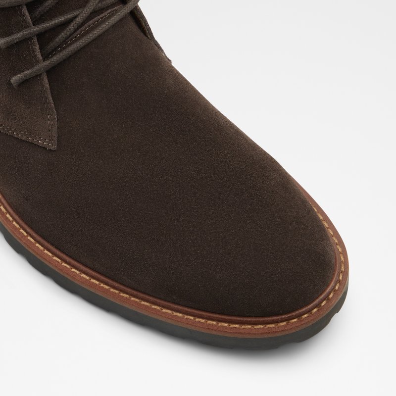 Men's Aldo Malrose Lace Up Boots Brown | 8970-SXKOZ