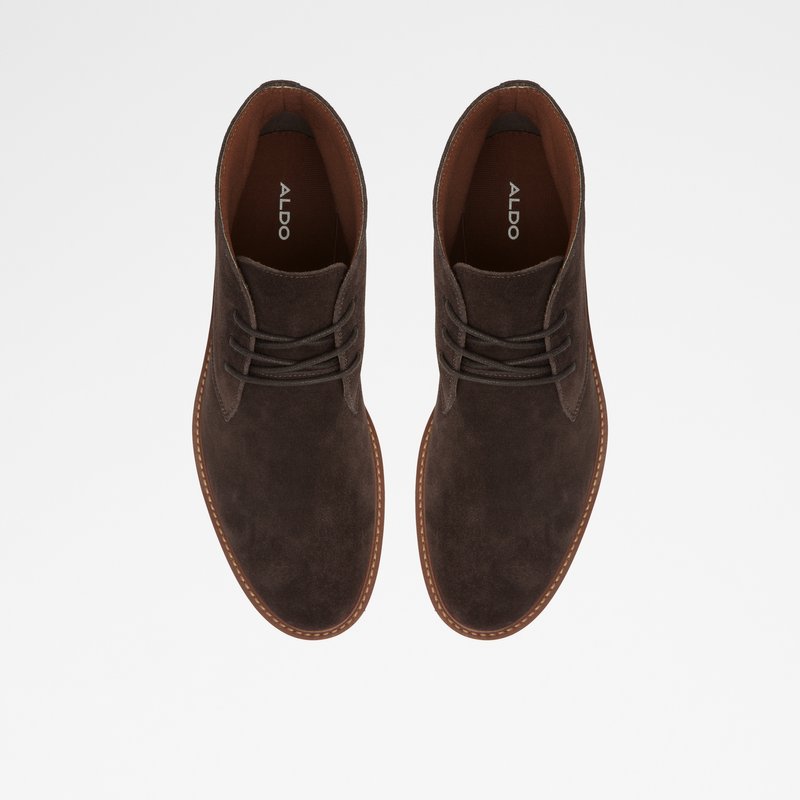 Men's Aldo Malrose Lace Up Boots Brown | 8970-SXKOZ