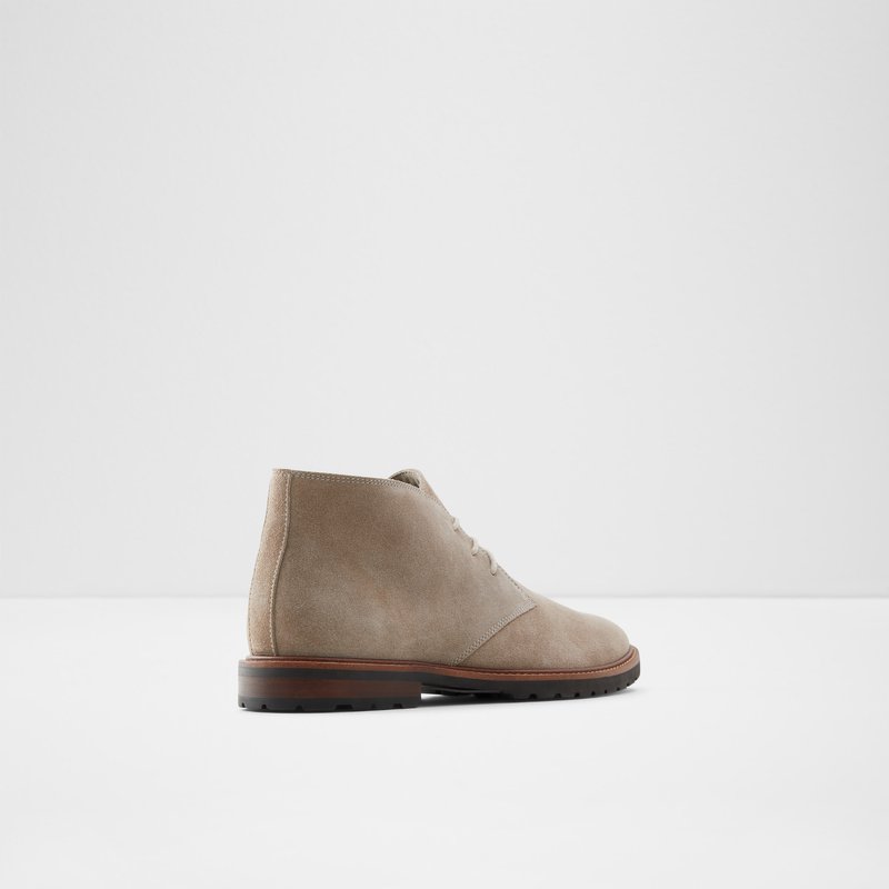 Men's Aldo Malrose Lace Up Boots Dark Beige | 1037-SBRDM