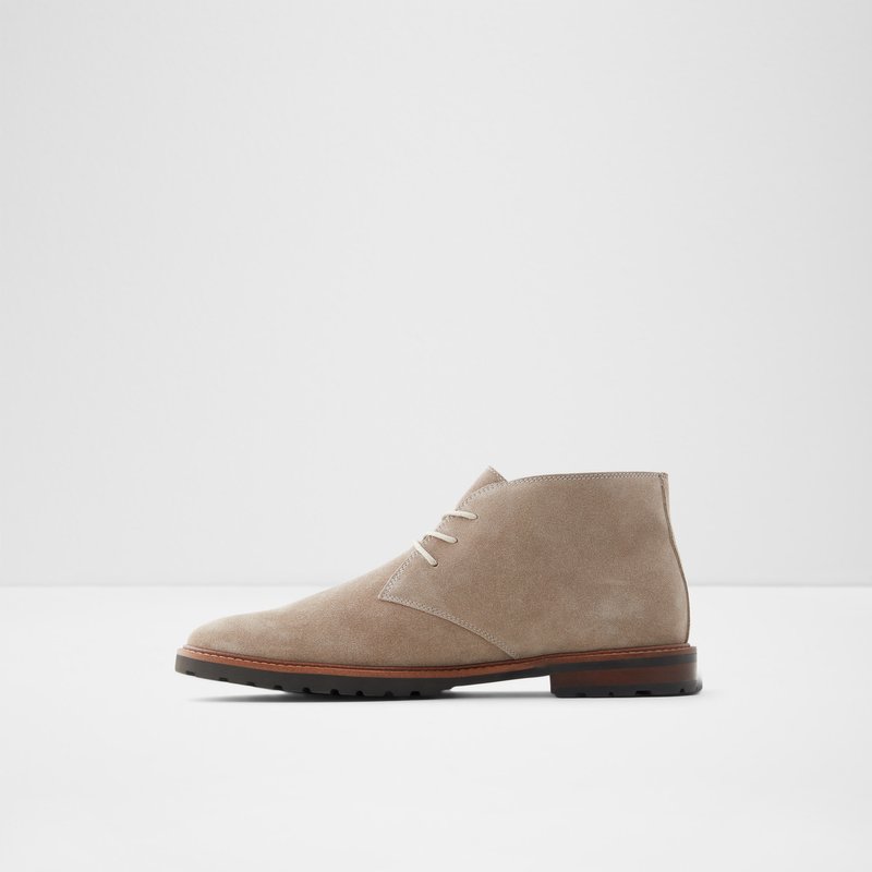 Men's Aldo Malrose Lace Up Boots Dark Beige | 1037-SBRDM